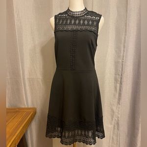 Francescas Collections elegant high neck dress Size Small